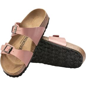 Birkenstock Sydney Bs - Birko Flor Upper - Cork-Latex Footbed - Adjustable Buckles - EVA Sole - Made in Germany