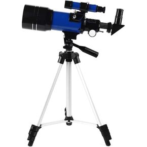 Monoculars Telescope High Power Astronomical Telescope 300mm Focal Length 70mm Aperture Refractor Monocular Telescope 175X Lens with Tripod Moon Filter Stargazing Binoculars