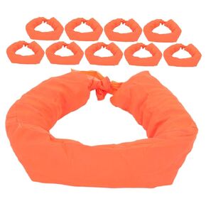 Heavy Duty Sandbag Cone Weights 10pcs Traffic Safety Cones Weatherproof for Road Construction