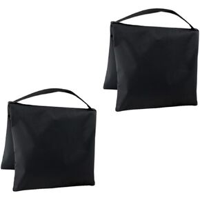 1set Double Zipper Sandbags for Tripod and Light Stand Stabilization Outdoor Photography Weight Bags for Balanced Support