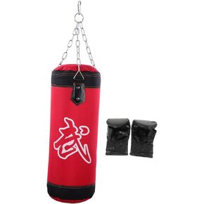 Happyyami 1Set Fitness Sandbags for Karate Training Durable Exercise Sandbag Hollow Design Versatile for Agility Workouts Easy Install for Home Use for Martial Arts