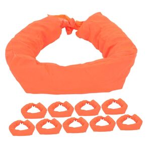 10pcs Reflective Heavy Duty Traffic Cone Sandbags Weatherproof Cone Base Weights for Construction Sites Parking Quick Setup Flexible Weather Use