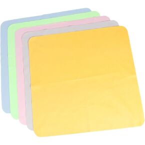 Gadpiparty 5pcs Microfiber Screen Cleaning Cloths for Phone Reusable Quick-Drying Random Colors for Lenses Tablets More