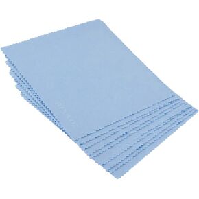 HOMSFOU 80pcs -Free Microfiber Lens Cleaning Cloth Eyeglass Cleaner Camera Lens