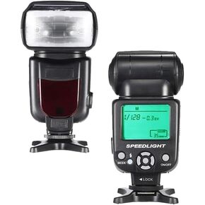Speedlite Flash with LCD Display Compatible with The Canon EOS R5 Mark II