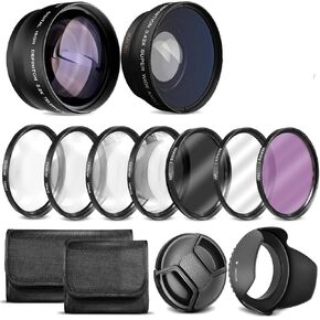52mm Lenses & Filter kit for Canon EF 35-80mm f4-5.6 III Lens EF