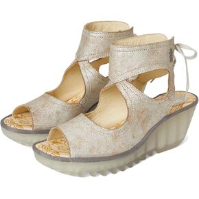FLY London Women's Yulp571fly Wedge Sandal