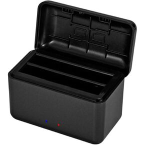 DAGIJIRD Portable Camera Battery Charger Box with Cable for Insta360 X4 Camera