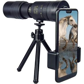 Monoculars Telescope High Power 10-300X40mm telescopephoto Zoom Monocular Telescope - Monocular Dual Focus Optics Telescope, BAK4 Prism Binoculars