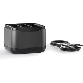DAGIJIRD Three Port Battery Charging Hub Storage Carrying Case for Insta360 Ace Pro/Ace Accessories