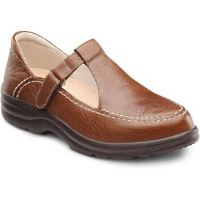 DR. COMFORT Lu Lu Mary Jane Comfortable Diabetic Shoes for Women with Gel Inserts-Leather Dress Shoes
