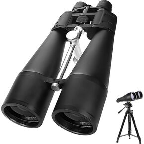 260x80 High Power Binoculars with Tripod & Phone Adapter, 30-260×80 Zoom Professional Astronomy Binoculars for Adults, HD Night Vision Waterproof for Bird Watching Hunting Travel Stargazing