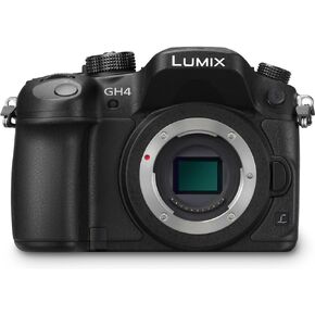 Panasonic LUMIX GH4 Body 4K Mirrorless Camera, 16 Megapixels, 3 Inch Touch LCD, DMC-GH4KBODY (USA Black)