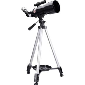 Portable 70mm Refractor Telescope for Beginners, Fully Multi-Coated Optics, Tool-Free Setup, Adjustable Tripod for Stargazing