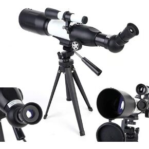 Ultra HD Astronomical Telescope for Adults, High Magnification & High-Definition Monocular, Portable for Stargazing and Exploration(Silver)