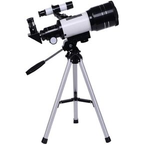 Beginner-Friendly Astronomical Refractor Telescope with Tripod, Eyepiece for Adults to Observe The Moon and Planets