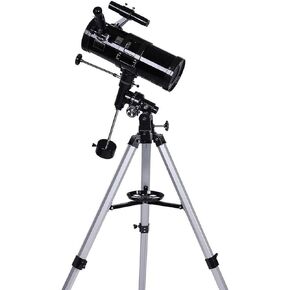 700mm Refractor Telescope for Beginners & Adults, Equatorial Mount, Stainless Steel Tripod for Moon & Planet Observation