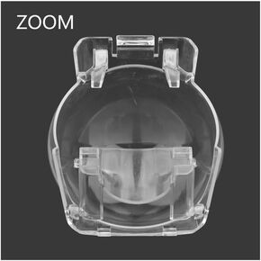 D 2 Pro Zoom Compatible Camera Lens Cap Guard Lock Stabilizer Protection Cover Holder Bracket Mount Spare Parts Kits(Mavic 2 Zoom Gray)