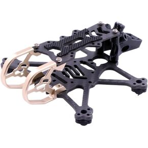 2-inch Propeller Toothpick Drone Holder Kit for Racing Drones, Supports O3 Image Transmission Unit, Nebula, Compatible with 1103/1204/1206 Motors