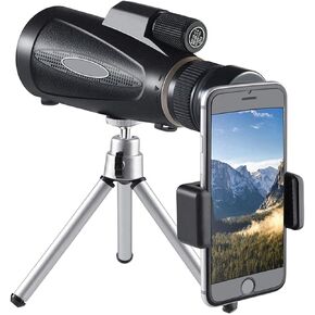 Monoculars Telescope High Power Powerful 18x62mm Optical Lens Single Mini Telescope for Kids Adults, Outdoor High Power Telescope Single Barrel, Monocular Binoculars