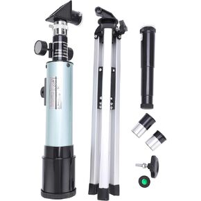 Portable Refractor Telescope for mini and Beginners, 90X Magnification, with Tripod and Eyepiece, Ideal for Cultivating Children's Interest in Nature and Science