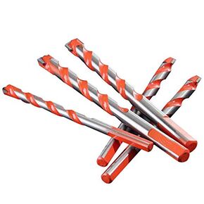 Orange 6/6/8/10/12mm 5pcs Multifunctional Ceramic Drill Bits