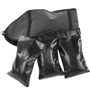 Sandbags For Working Out, PVC Mesh Adjustable Fitness Long Distance Running Weight Bag Sand Bags For Weight Black Sandbag Workout For Training and Dragging on the Ground