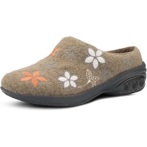Therafit Angela Women's Arch Support Wool Clog Slip-On, Slipper - comfort, protection and relief from arch pain, heel pain, plantar fasciitis, pronation and other foot pain symptoms