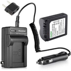 تعمل بطارية KASTAR (حزمة واحدة) ومجموعة الشاحن لـ CGR-S006 ، CGR-S006A1B ، CGA-S006 ، DMW-BMA7 مع Panasonic LUMIX DMC-FZ18 ، DMC-FZ28 ، DMC-FZ30 ، DMC-FZ35 ، DMC-FZ38 ، DMC-FZ50 ، DMC-FZ7 ، DMC-FZ7 ، DMC-FZ7 ، DMC-FZ7 ، DMC-FZ7 ، DMC-FZ7 ، DMC-FZ7 ،
