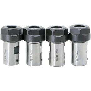 1set C25 ER20 8mm 10mm 12mm 14mm 15mm 16mm 19mm +6pcs 3 4 6 8 10 12mm Collet Tool Holder,Spindle Motor Shaft Extension Rod(C25 -ER20-16mm(6PCS))
