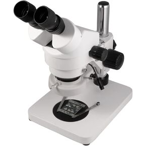Continuous Zoom Microscope Binocular Stereo 7-45 Times Magnifying Glass Microscope (Size : 10X Wide-Angle Eyepiece)