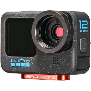 Back-Bone Ribcage H12PRO Modified MFT M12 CS C Mount with Hero12 Black Sports Action Professional Camera