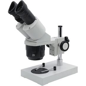 BWCGA 10X-20X-30X-40X Binocular Stereo Microscope Illuminated Industrial Microscope w/Eyepiece for Watch Repair PCB Inspection (Size : 10X and 30X) (20X 30X and 40X)