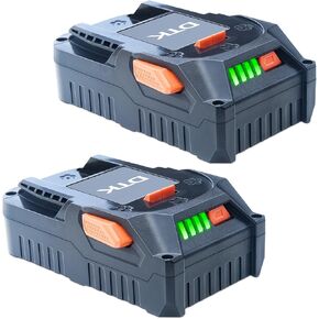 DTK Battery Replacement for RIDGID 18V Battery Drill R840087 R840083 R840086 R840085 R840084 AC840085 AC840086 AC840087P AC840089 Tools 3000mAh 2 Packs