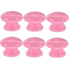 ARTIBETTER 6pcs Square Wood Drawer Pulls Knobs for Dresser Vintage Cabinet Pull Handles for Boys and Girls