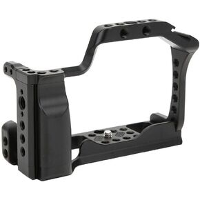 Camera Cage for M50/M5, Aluminum Alloy Protective Frame Case Expansion Vlogging Video Film Movie Making Stabilizer Rig with Handle and 1/4" 3/8'' Screw Cold Shoe Mount