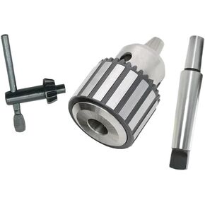 1 Set MTA MTB MT2 MT3 MT4 B10 B12 B16 B18 Threaded Shank Heavy-duty Drill Chuck Neck Lathe CNC Drilling Machine Tool Holder(MTA2-B16 (1.5-13mm))