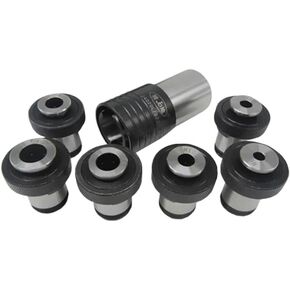 1pc Change Change Tap Chuck M3-M12 7pcs ثقب التوصيل تفتق B18 B16 لآلة حفر المخرطة الميكانيكية CNC (B16-M5-M16)