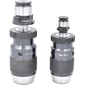 1pc Keyless Self Tightening Drill Chuck B12 B18 GT12 B16 GT24 TC820 Adapter Sleeve Quick Chuck Drilling Machine Tools(GT12-B16(1-13mm))