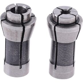 2pcs Grinding Machine Clamping Collet Engraving Chuck 3mm/6mm Replacement Parts Chuck(6mm)