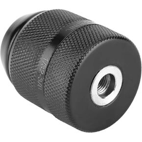Keyles Drill Chuck Converter 3/8-24 Impact Accessories Power Tool Accessories Threaded Interface Steel Fit for Drilling Chuck