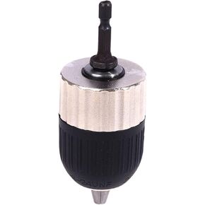 2-13mm Clamping Range Self-Locking Keyless Electric Drill Chuck Driver Tool Keyless Adapter Impact Hex Shank Chuck