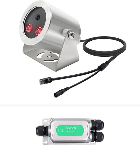 LINOVISION 4K Explosion Proof PoE Camera with Extra 330ft PoE Transmission in Saudi Arabia