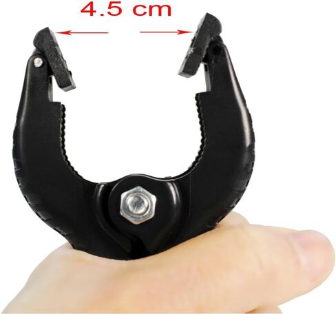 Foto&Tech Heavy Duty Muslin Clamps 6-Pack Set of 4.5 inch Compatible with Photography Photo Studio Backdrops/Backgrounds/Photo Paper/Light Reflector (6 Pack) in Saudi Arabia