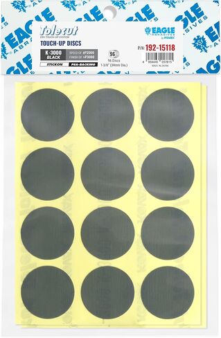 Eagle 192-15138 - Tolecut Touch Up Stickon Discs - Pink - 34mm- 96 Discs/Pack in Kuwait
