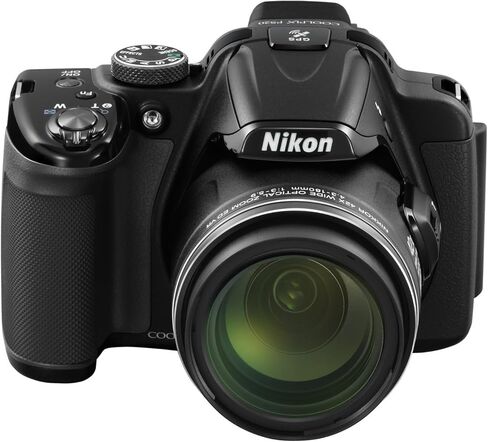 Nikon Coolpix P520 18.1 MP CMOS Digital Camera with 42x Zoom Lens and Full HD 1080p Video (Red) (Old Model) in Kuwait