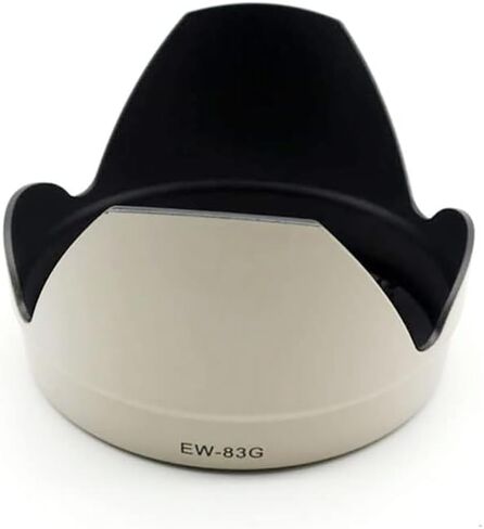 EW-83G Lens Hood for Canon EF 28-300mm f/3.5-5.6 L is USM Lens EW-83G Lens Shade (White) in Saudi Arabia