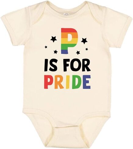 TATY Kids P is for Pride Baby Infant Bodysuit in Saudi Arabia