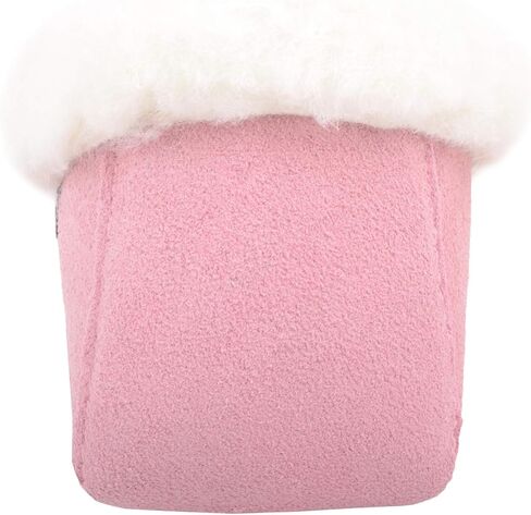 SNUGRUGS Womens Wool Lined Moccasin Slippers with Soft Sole & Wool Cuff in Saudi Arabia