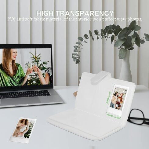 Instant Film Accessories Kit for Instax Mini LiPlay 12 11 9 8+ 8 evo 99 SE 40 90 70 50S 26 25 7S Camera,Include Album/Film Stickers/Magnetic Photo Frames/Hanging Frame, Clay White, Classic in Saudi Arabia
